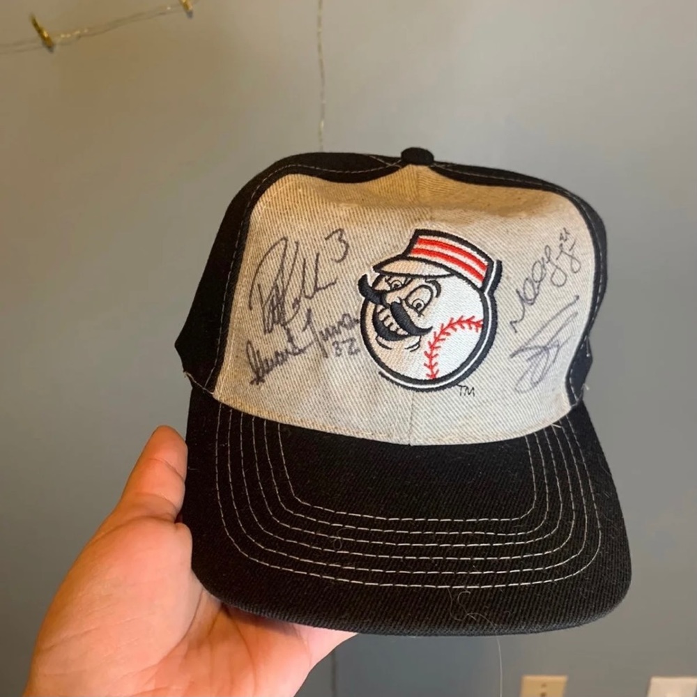 Cincinnati Reds Autographed Hat
